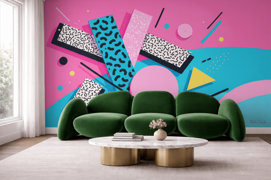 Kaleidoscopic Mural