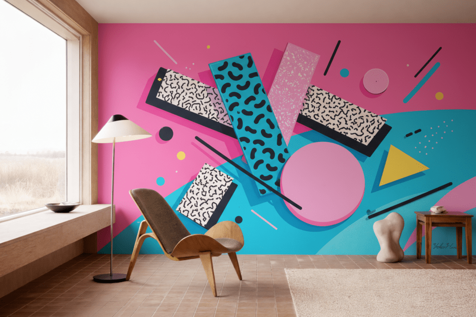 Kaleidoscopic Mural