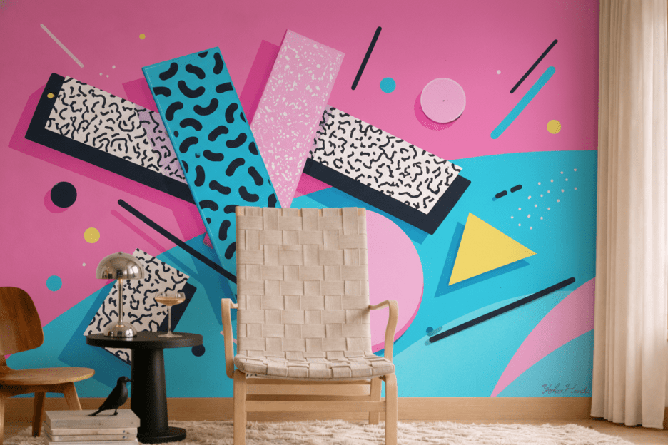 Kaleidoscopic Mural