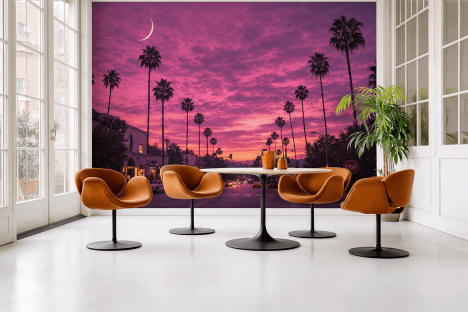 Twilight Palms