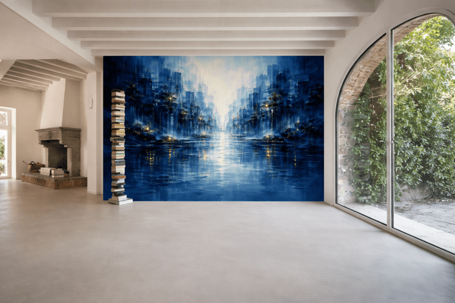 Twilight River Reflections