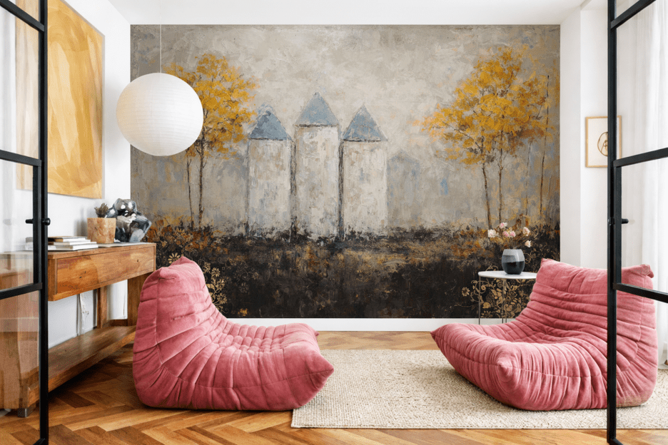 Golden Silhouette Grove