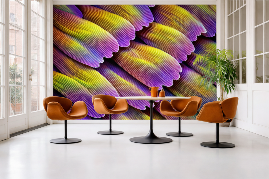Quartz Feather Mosaic