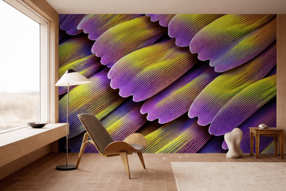 Quartz Feather Mosaic