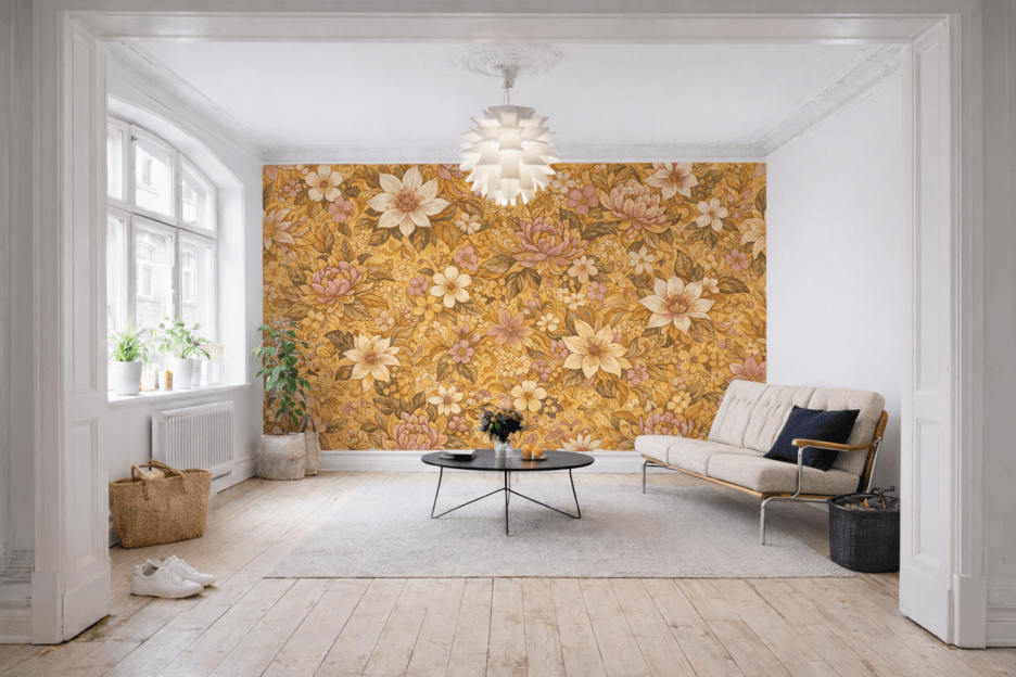 Luminous Petal Mosaic