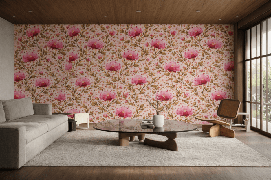 Quartz Blossom Tapestry