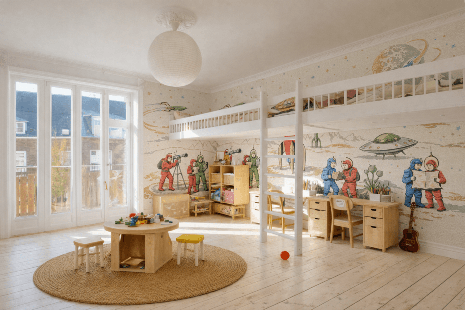 Galactic Exploration Scene