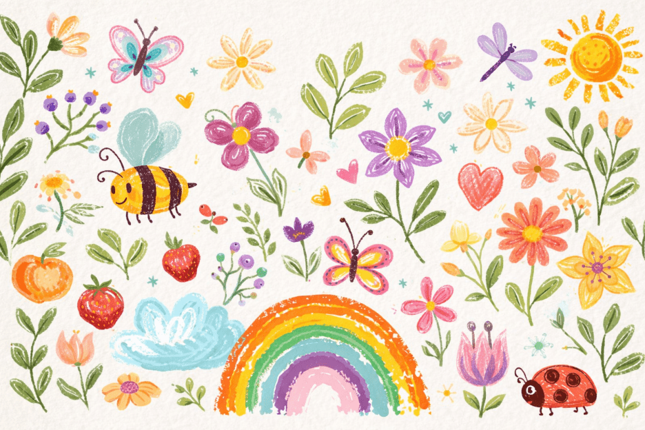 Whimsical Bloomscape