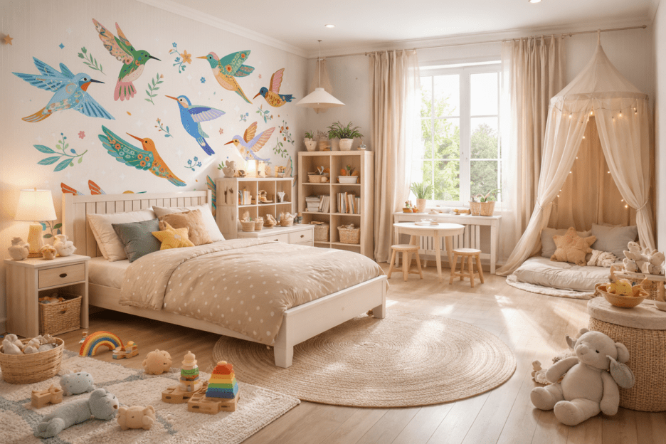 Porcelain Mural Flight