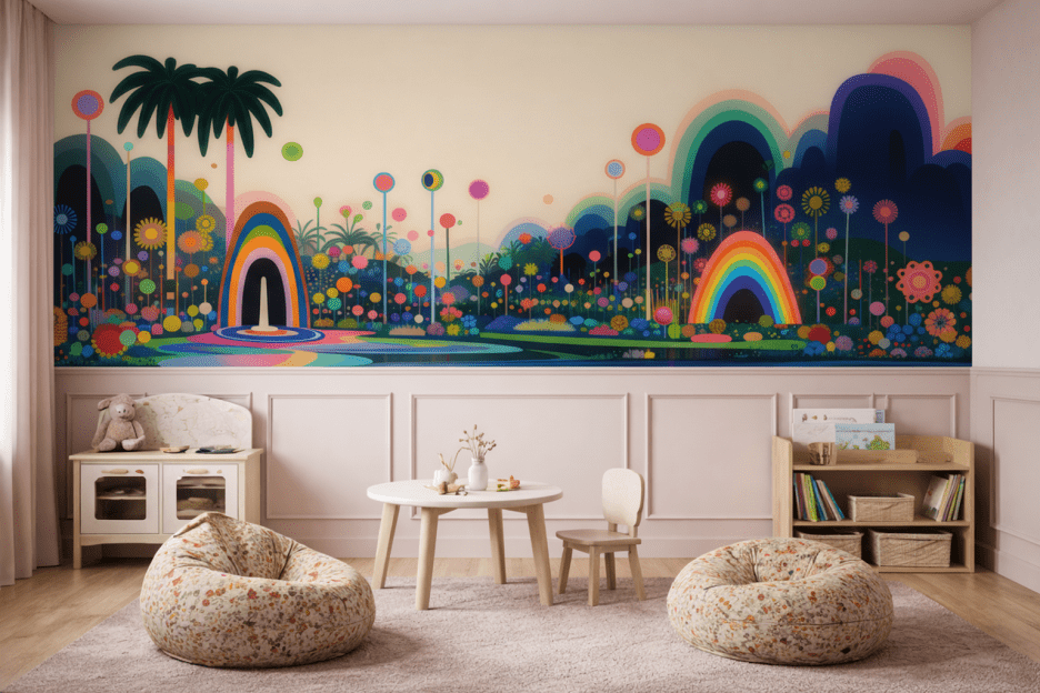 Vibrant Lagoon Reflection