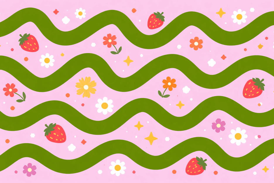 Strawberry Ripple Mosaic