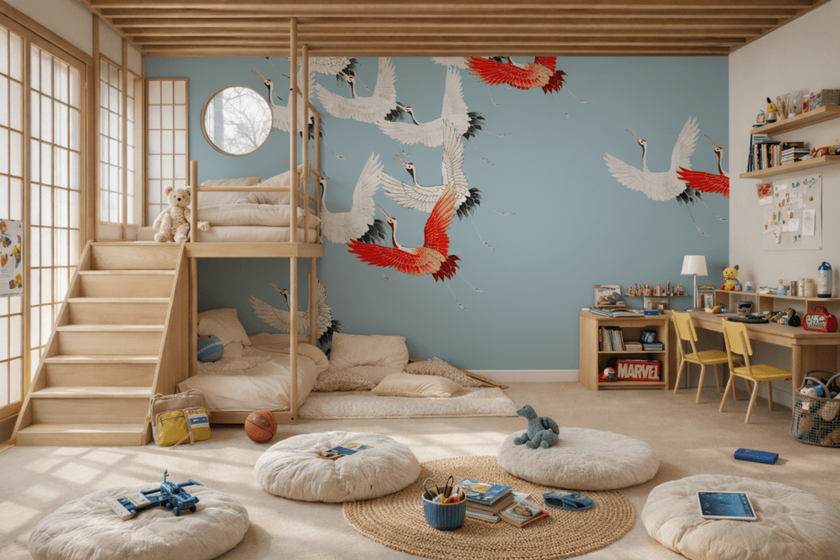 Crimson Crane Flight