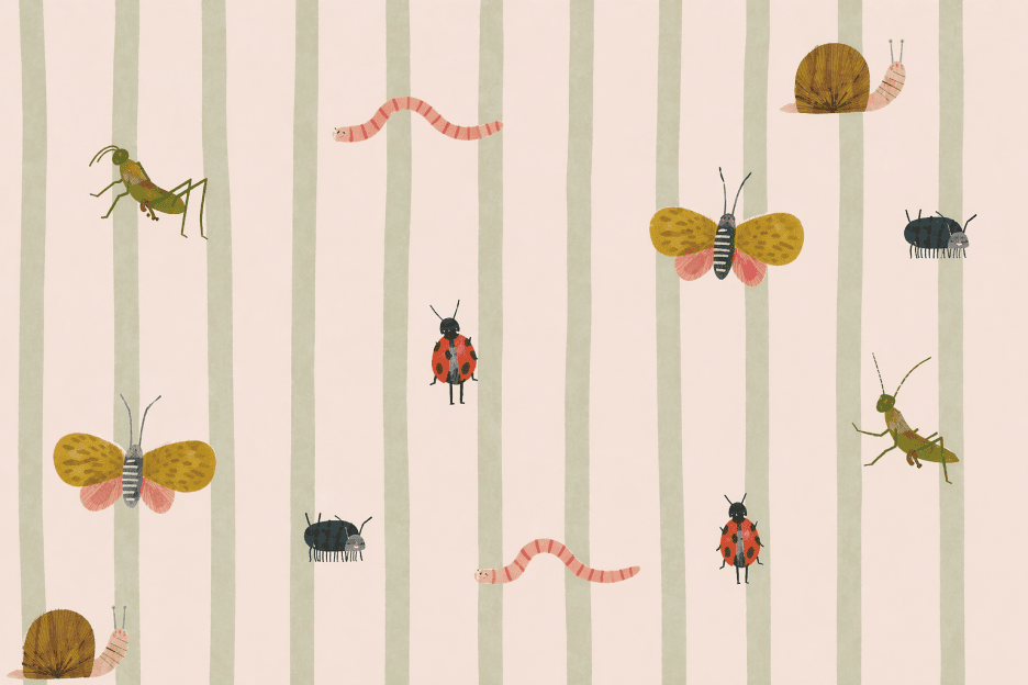 Insect Garden Mural