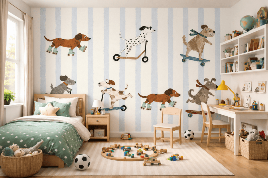 Rolling Canines Mural