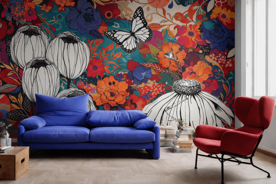 Blooming Butterfly Garden