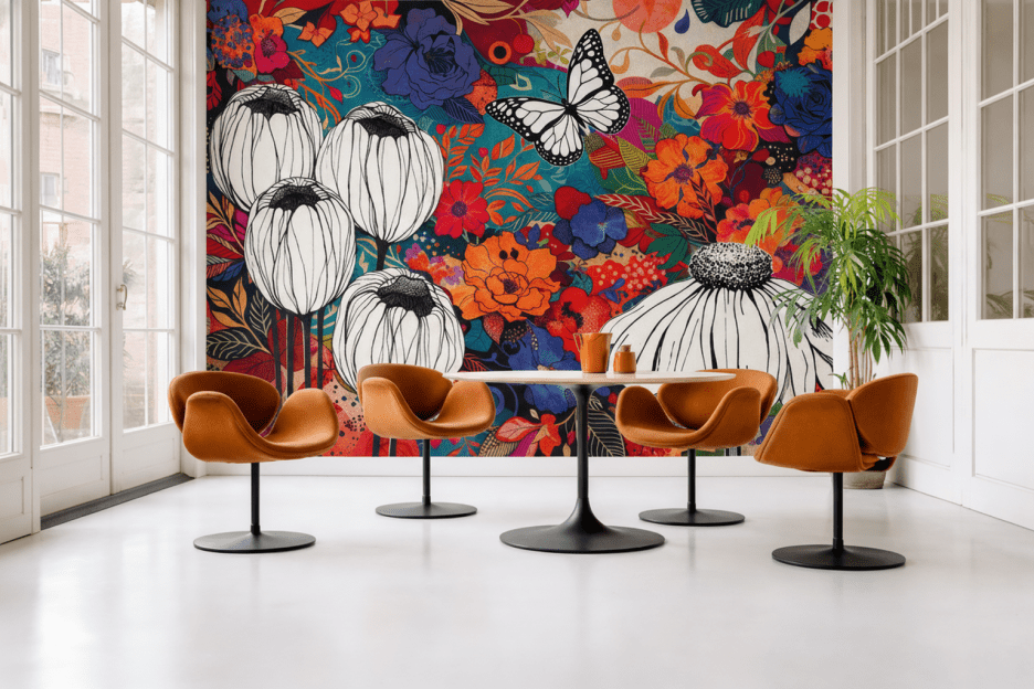 Blooming Butterfly Garden