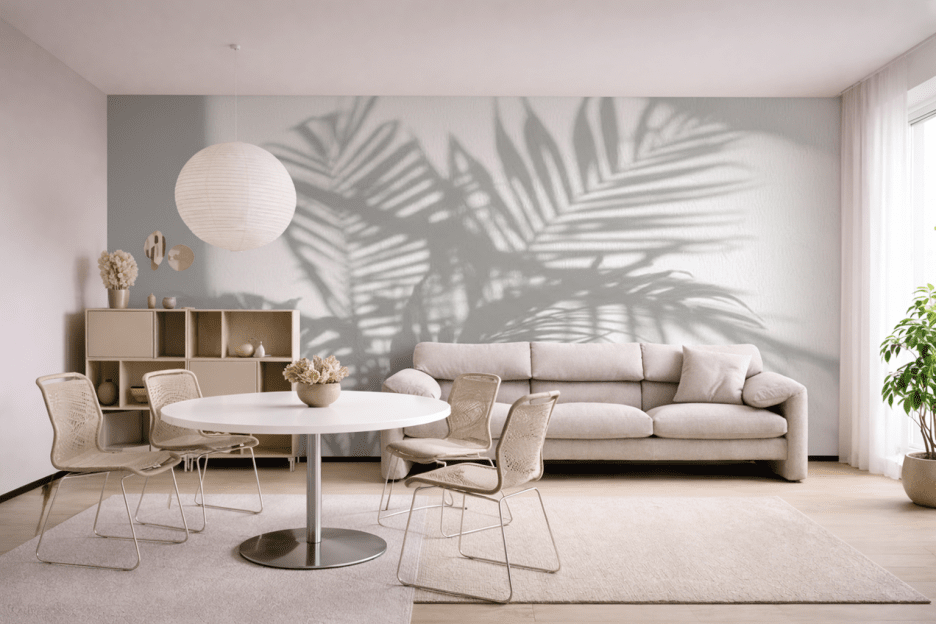 Palm Shadow Play
