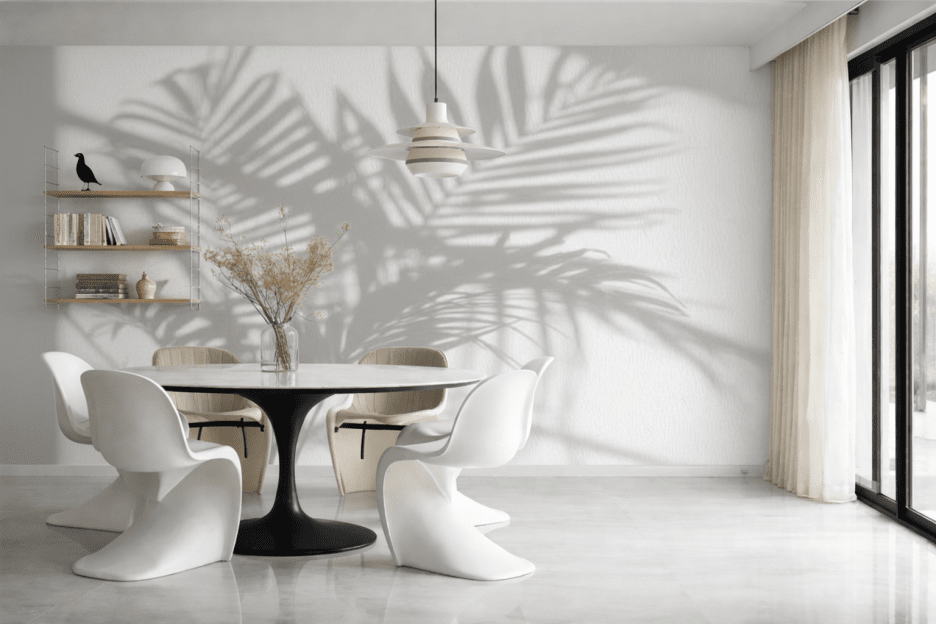 Palm Shadow Play