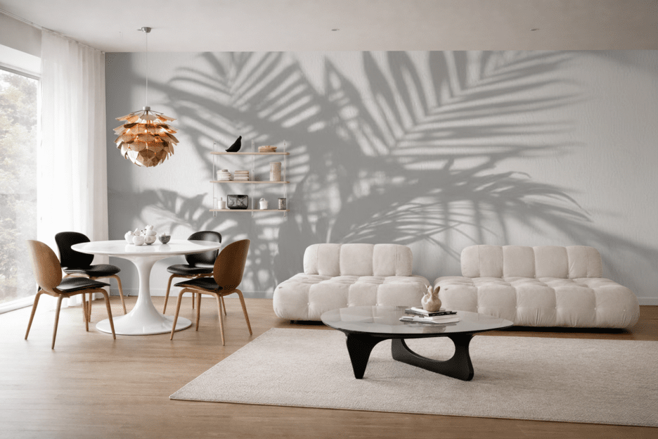 Palm Shadow Play