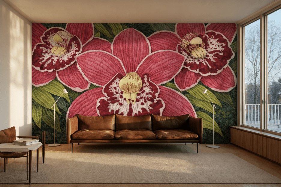 Velvet Orchid Blooms