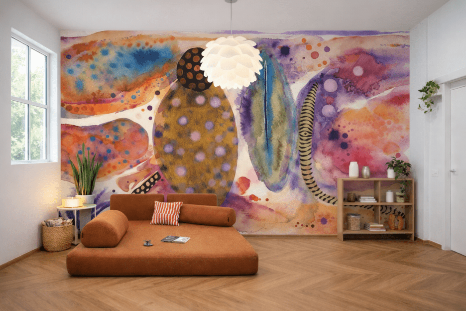 Eclectic Coral Tapestry