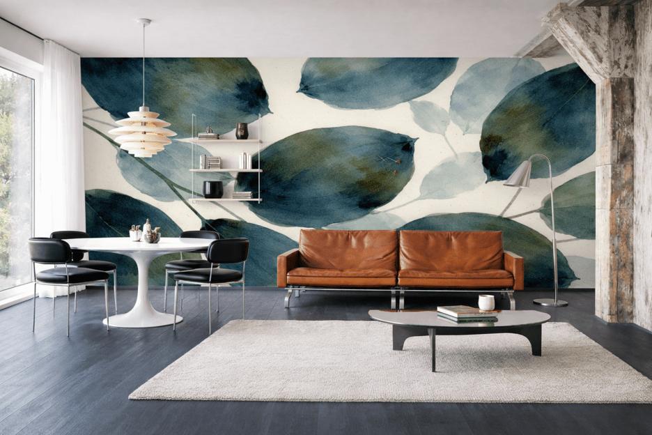 Verdant Indigo Foliage