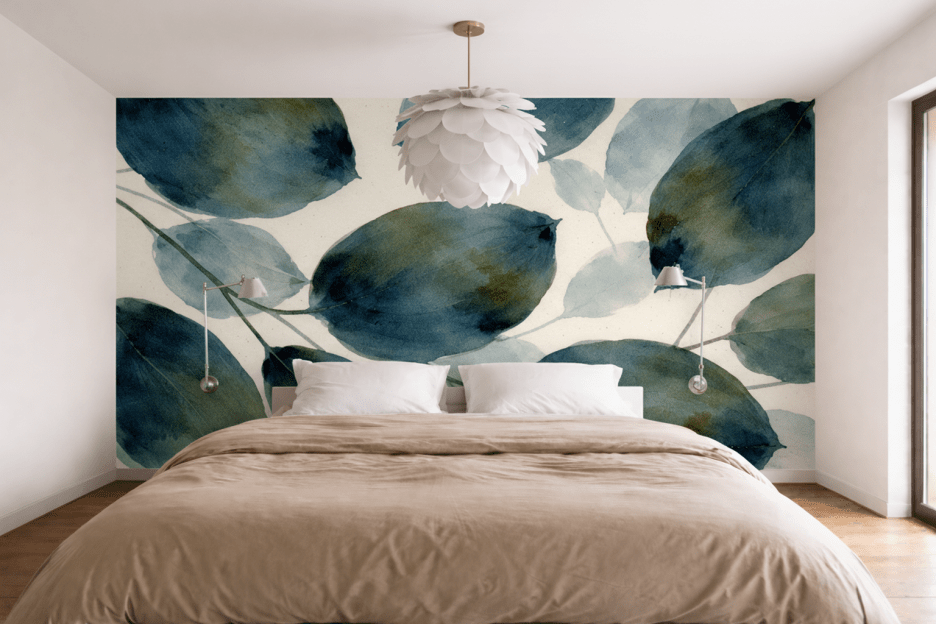 Verdant Indigo Foliage