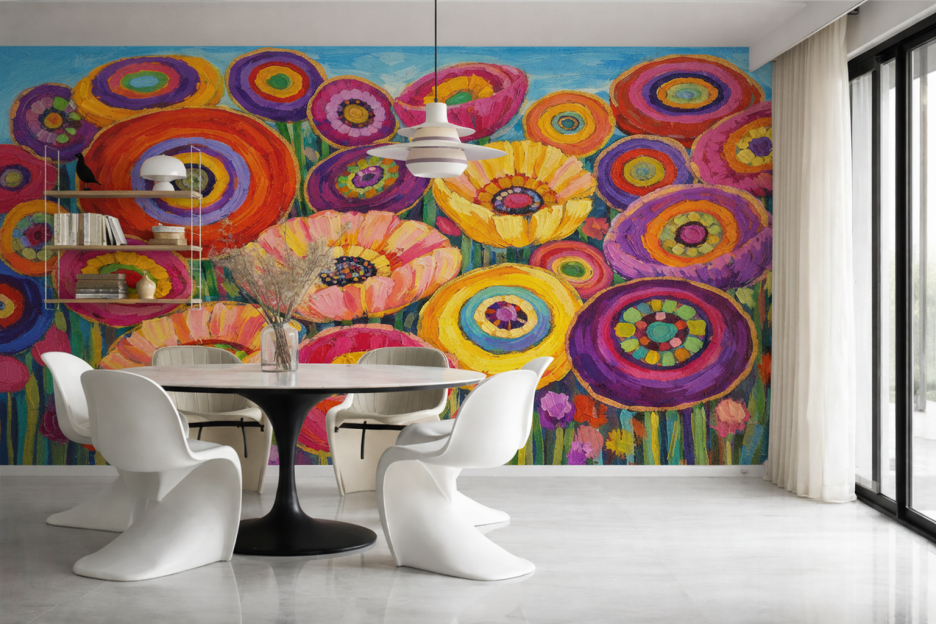 Whimsical Blooming Disks