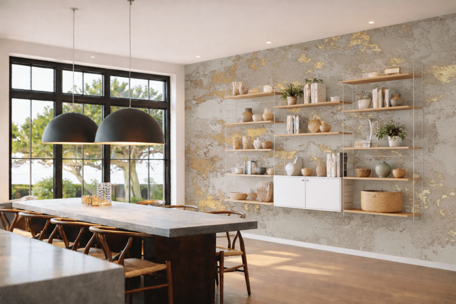 Fragmented Gold Veins