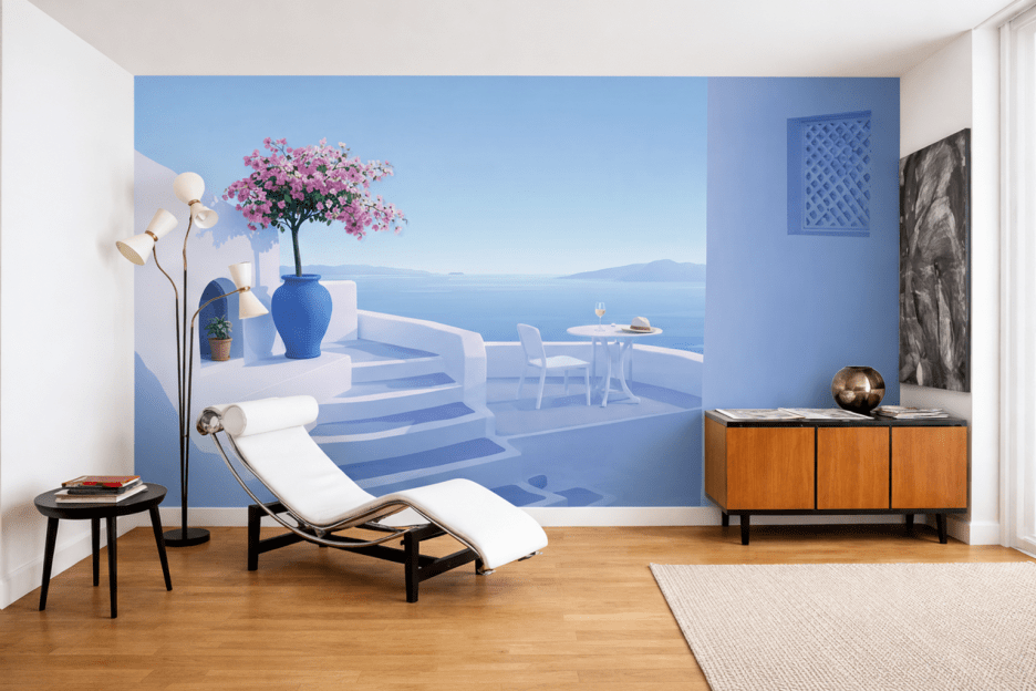 Azure Terrace Blossom