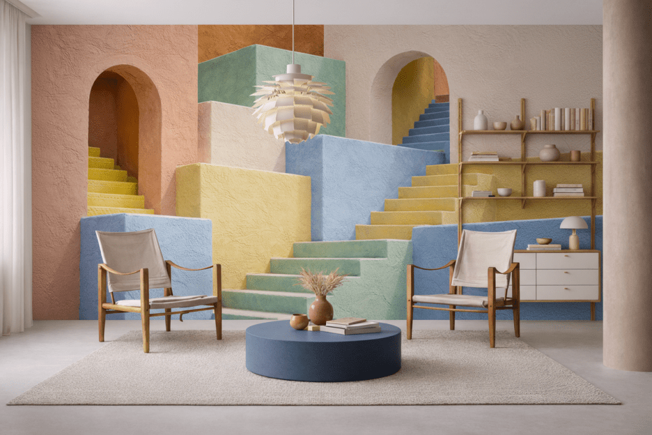 Cubist Stairway