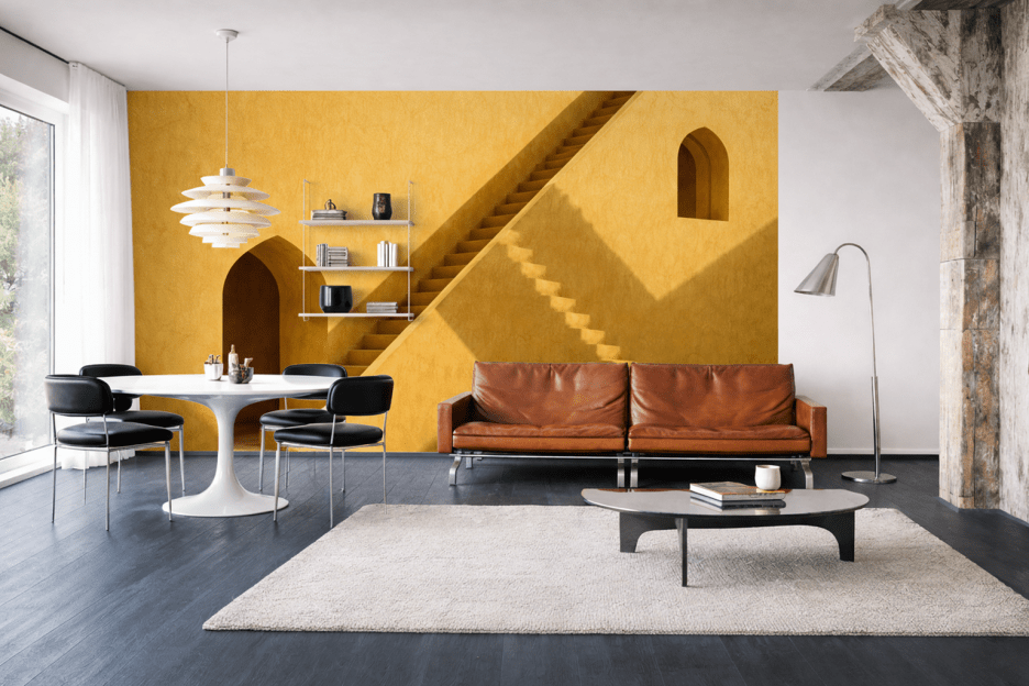 Ochre Stairwell