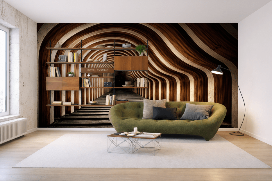 Arched Timber Passage