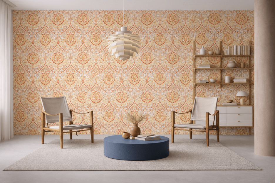 Ember Motif Tapestry