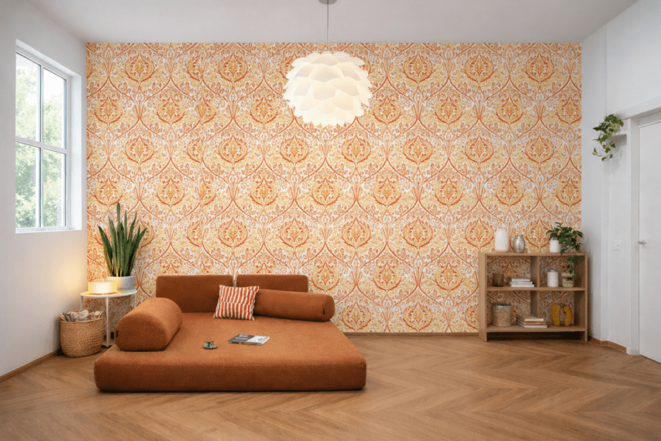 Ember Motif Tapestry