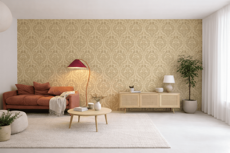 Vintage Floral Tapestry