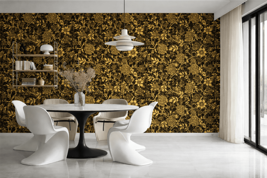 Gilded Vines Motif