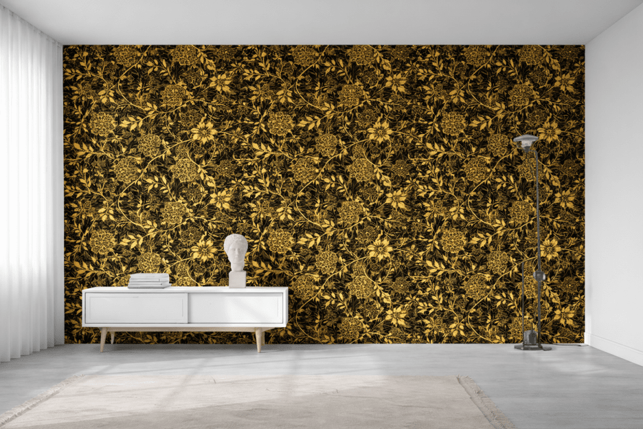 Gilded Vines Motif