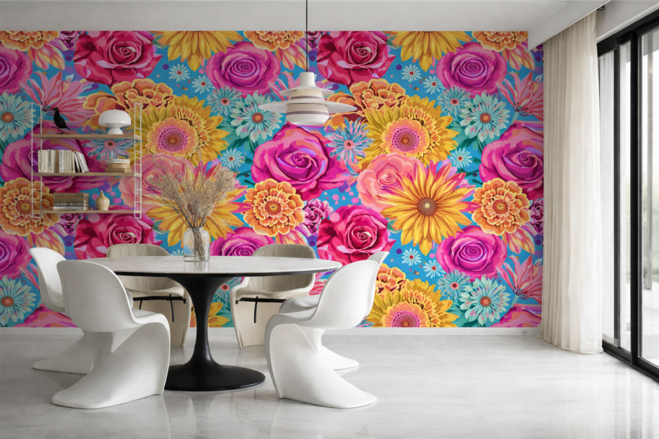 Blooming Porcelain Garden