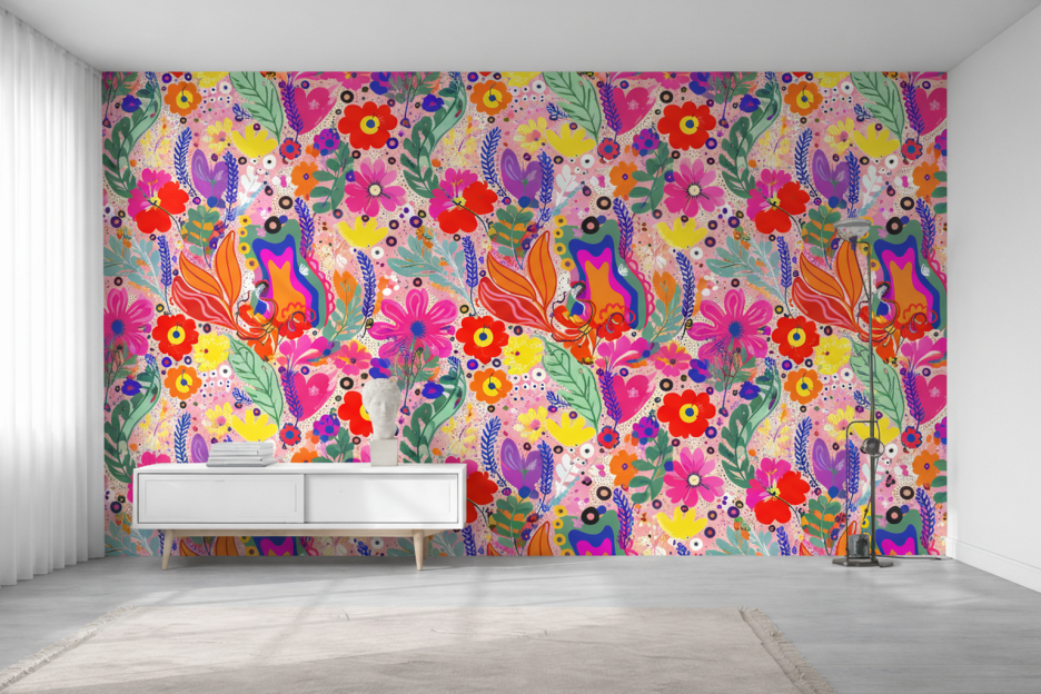 Lush Flora Mosaic