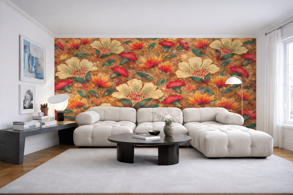 Radiant Petal Mosaic