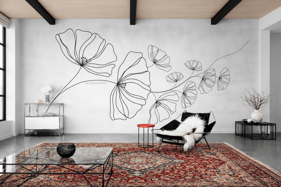 Ember Petal Linework