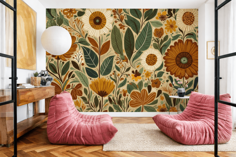 Floral Geometric Abundance