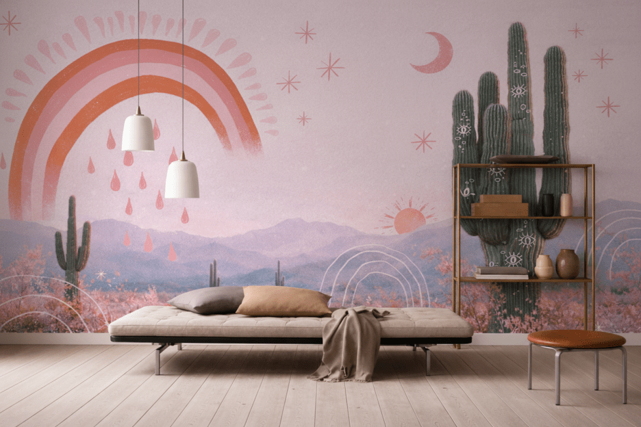 Arid Rainbow Dreamscape