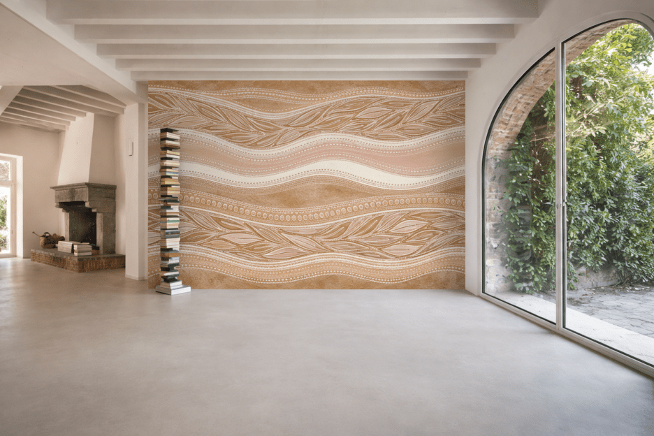 Wavy Leaf Tapestry