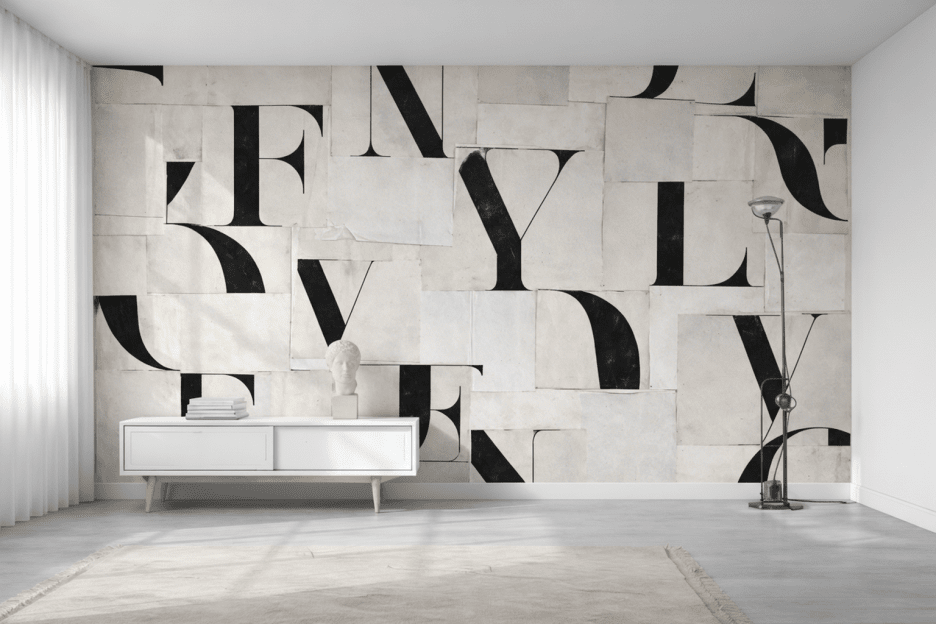 Fragmented Typography