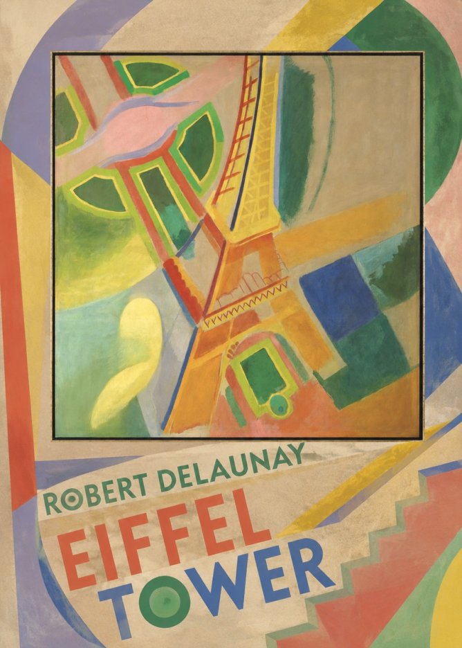 Robert Delaunay Eiffel Tower No2 - Plakát