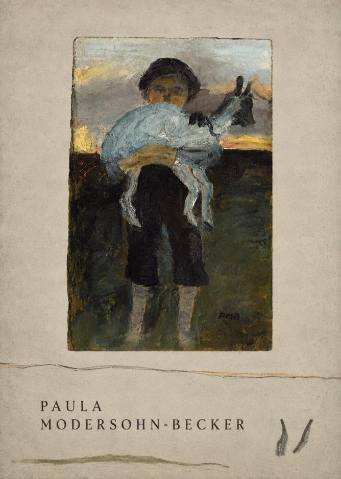 Paula Modersohn-Becker Boy with Goat No5 - Plakát