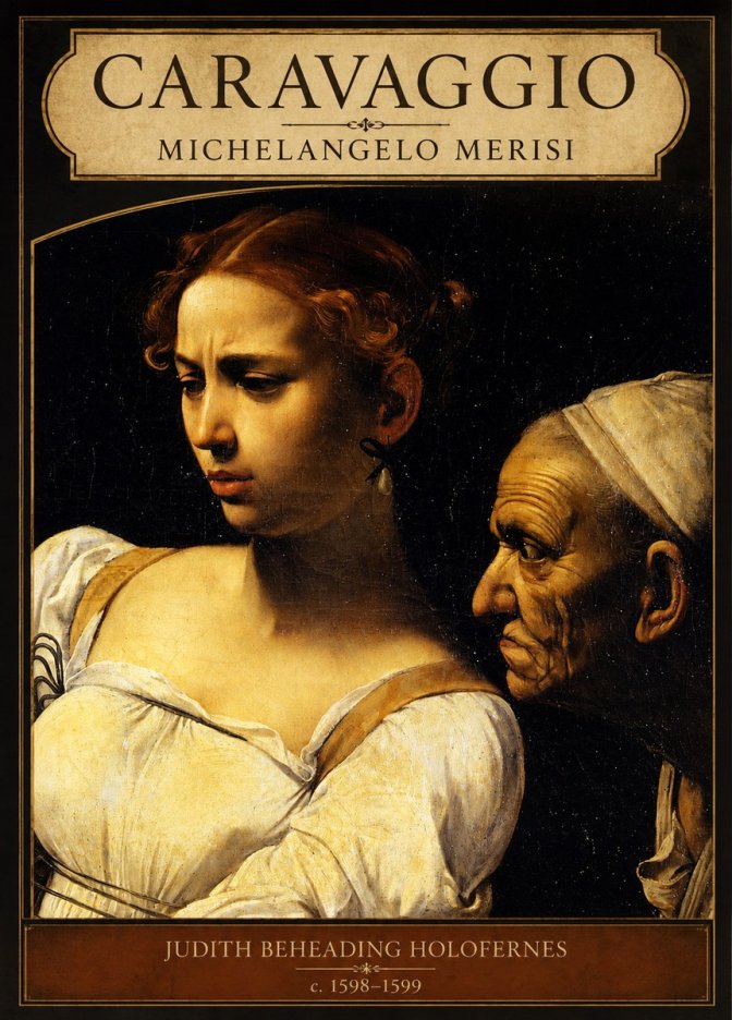 Michelangelo Merisi da Caravaggio Judith Beheading Holofernes I No6 - Plakát