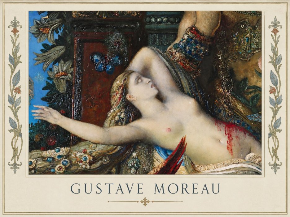 Gustave Moreau Salome I No1 - Plakát